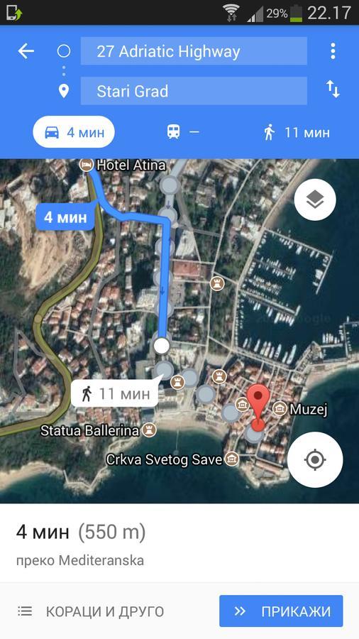 Iskra Apartman Budva Kültér fotó